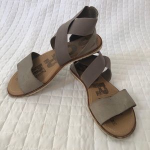 Sorel ankle strap sandals